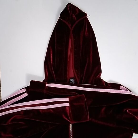 Rue21 Junior Belvet Burgundy And Pink Size XS Sweater - Picture 9 of 9